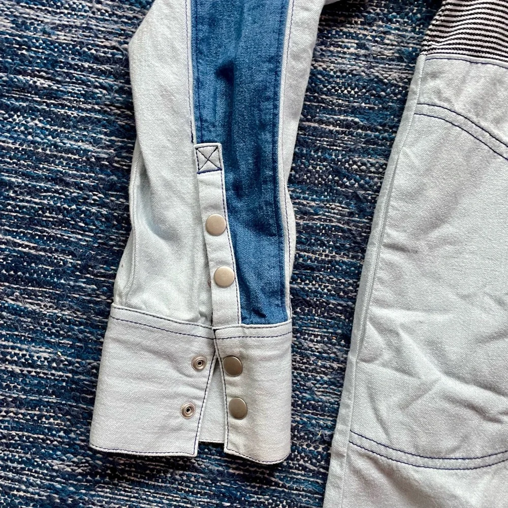 NWT We the Free Moto Colorblock shirt - Picture 9 of 10